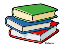 A stack of books with a white backgroundDescription automatically generated